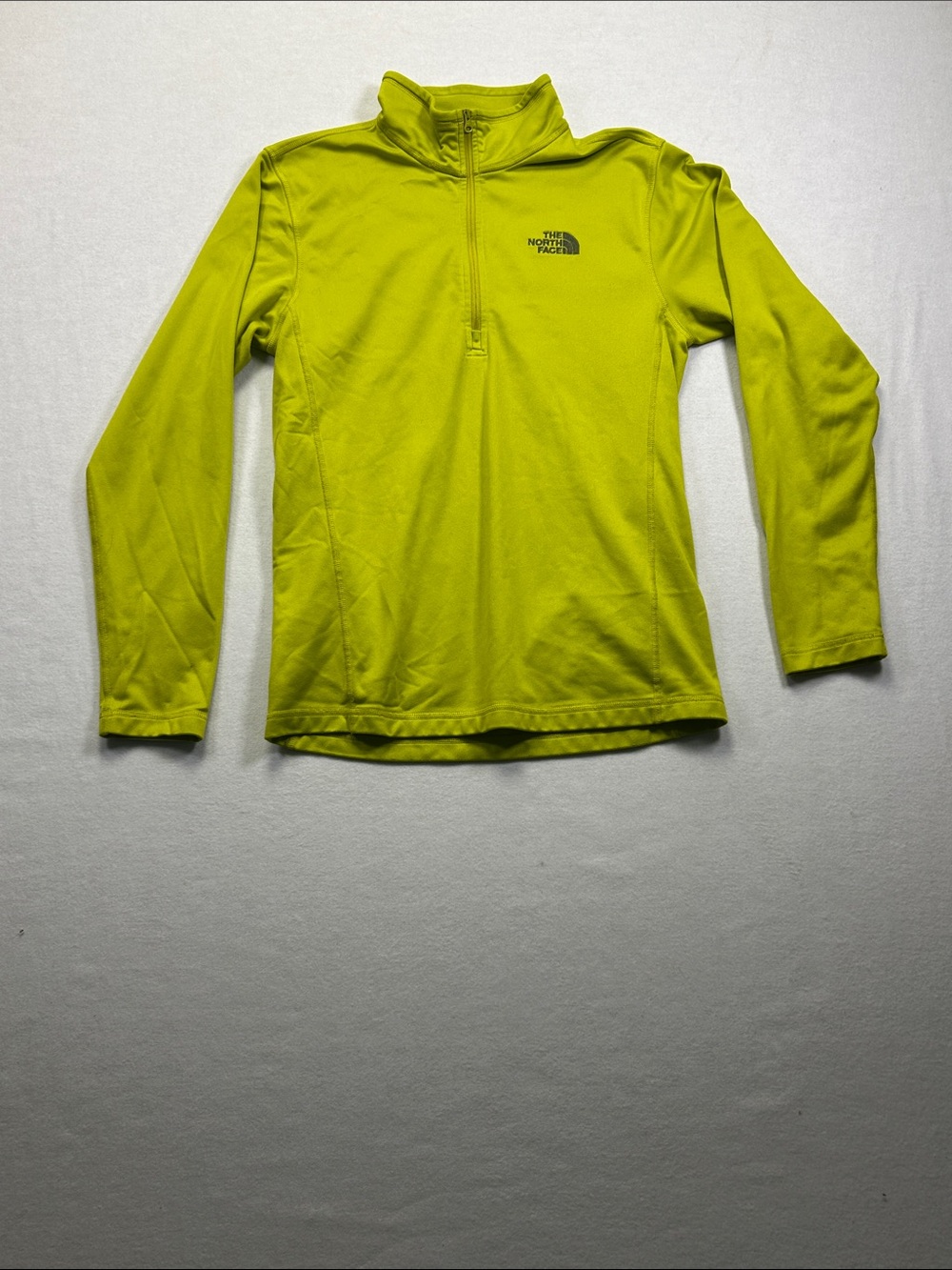 The North Face Neon Lime Half-Zip Pullover